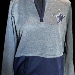Dallas Cowboys Women's Hoodie Pullover Sweater NFL Licensed sz M